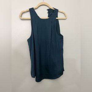 S Banana Republic dark teal blouse